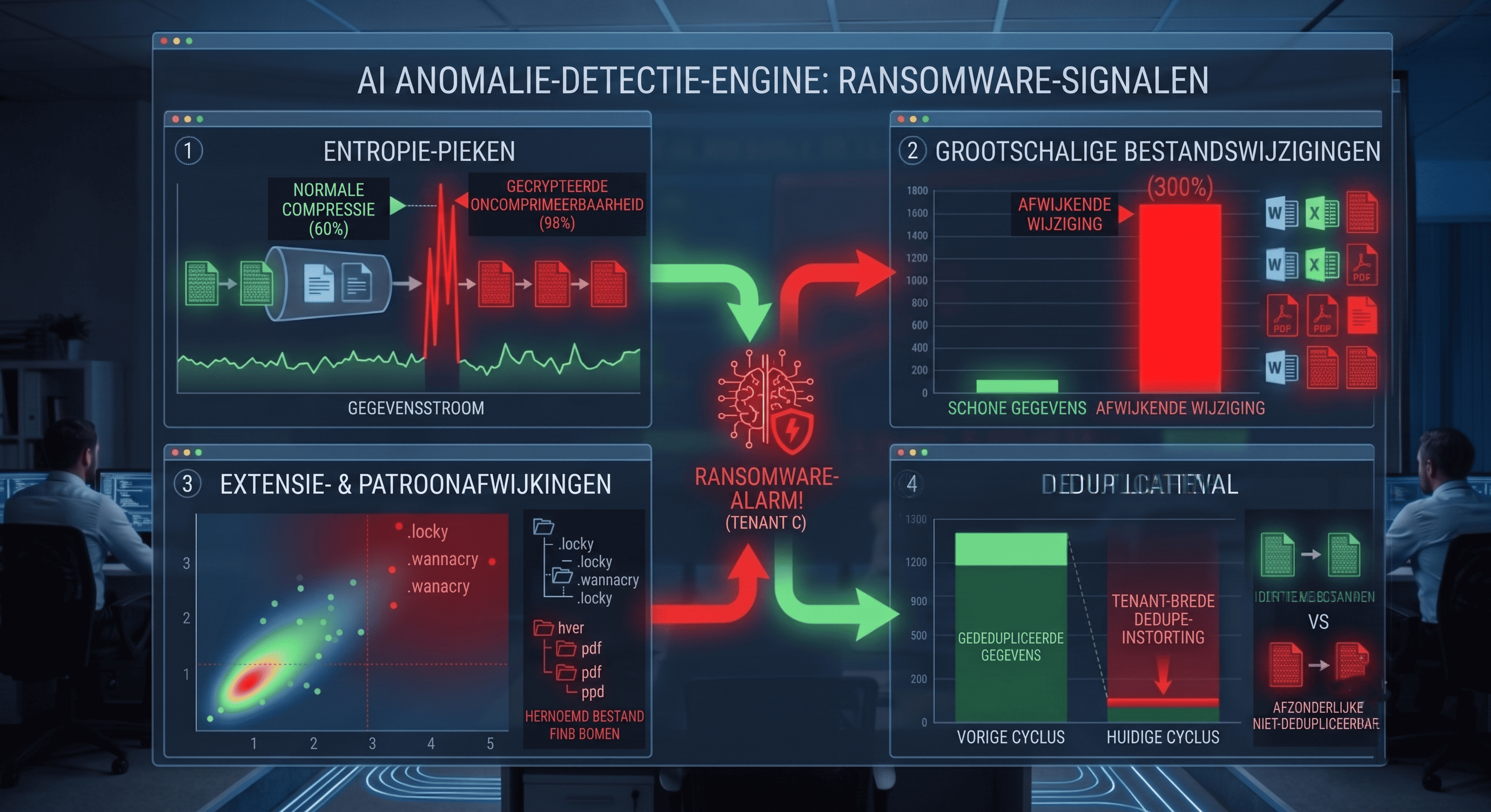 AI models watch for inside backup data.